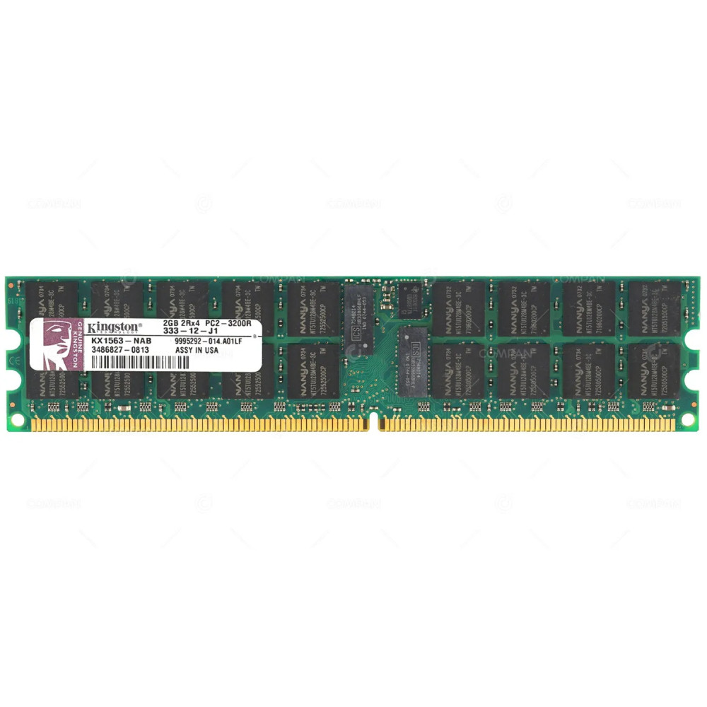KX1563-NAB  KINGSTON MEMORY 2GB 2RX4 PC2 3200R DDR2