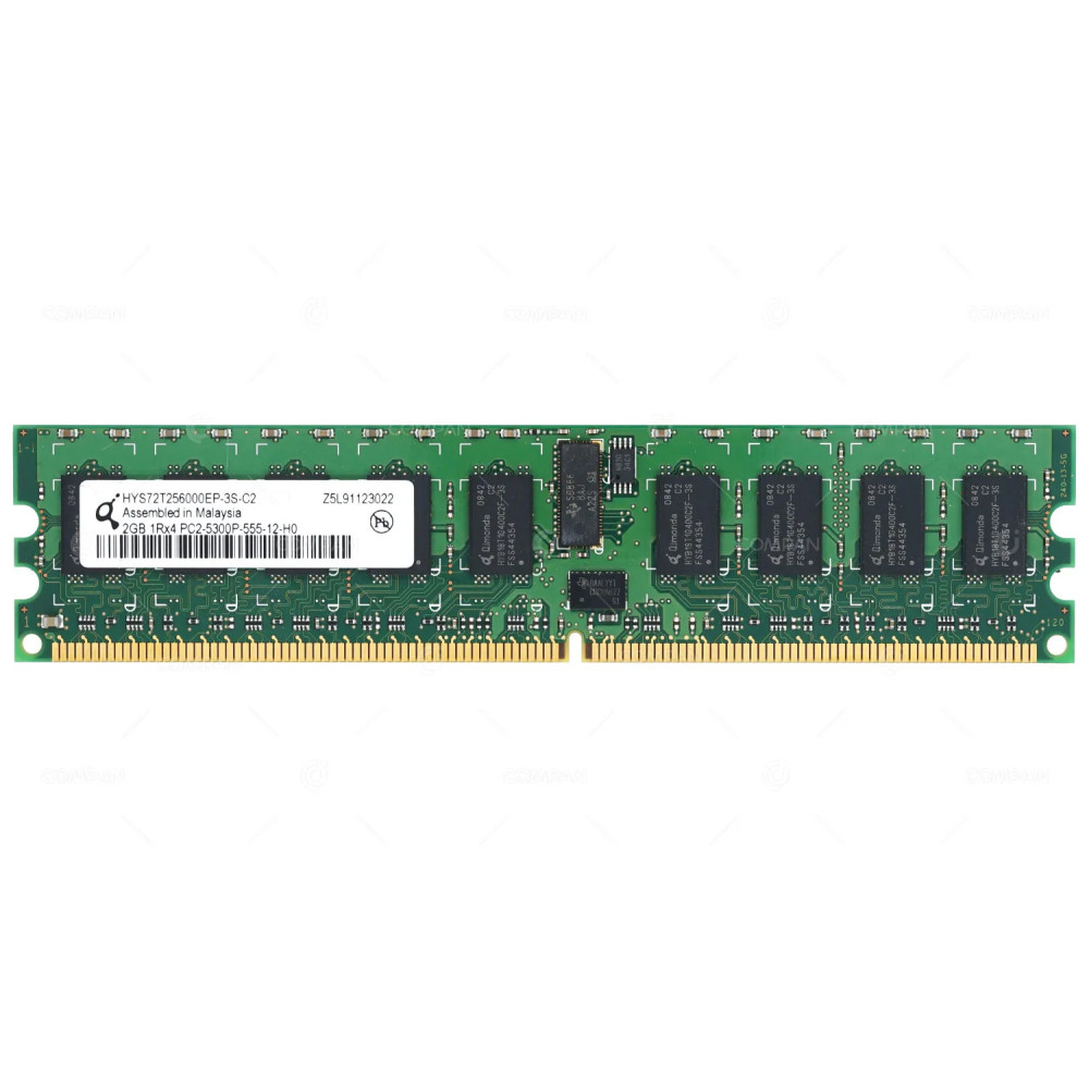 HYS72T256000EP-3S-C2  HYNIX 2GB 1RX4 PC2-5300P 667MHZ MEMORY