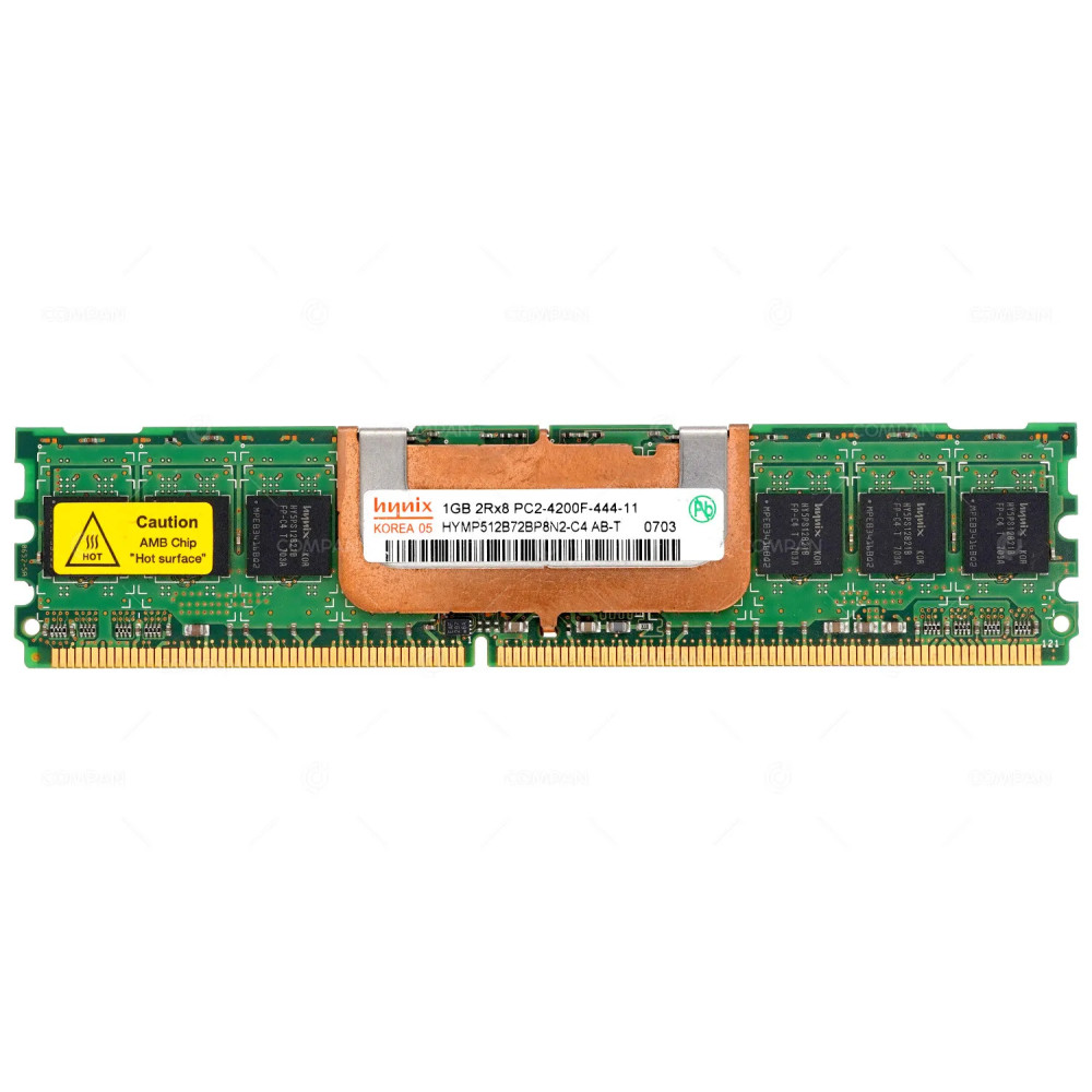 HYMP512B72BP8N2-C4 HYNIX MEMORY 1GB 2RX8 PC2-4200F DDR2