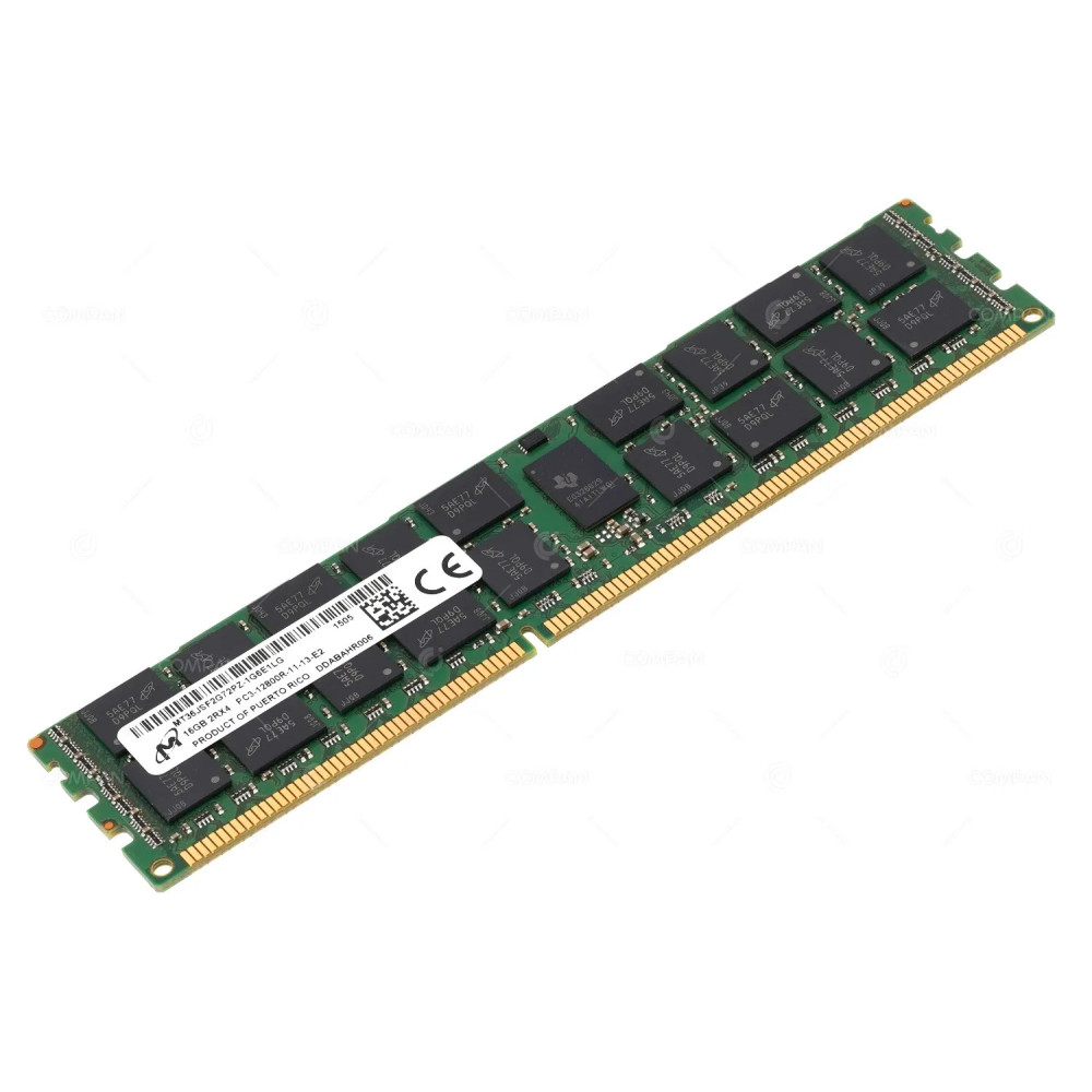 314-900-041 12800R EMC MEMORY 16GB 2RX4 PC3 12800R DDR3 HMT42GR7AFR4C-PB, MT36JSF2G72PZ-1G6E1