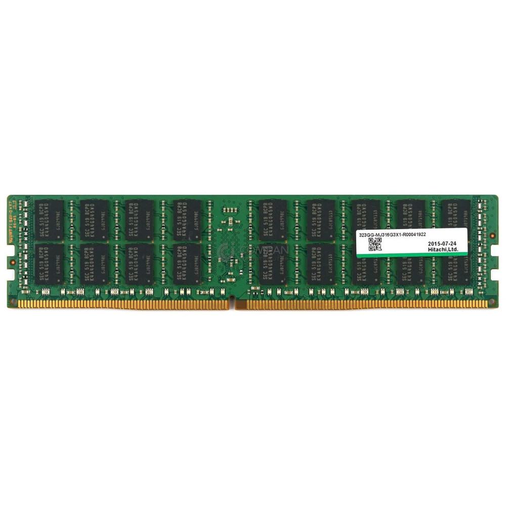 323GG-MJ316G3X1-R000 HITACHI MEMORY 16GB 2RX4 PC4 2133P  17000R DDR4 323GG-MJ316G3X1-R000 - -