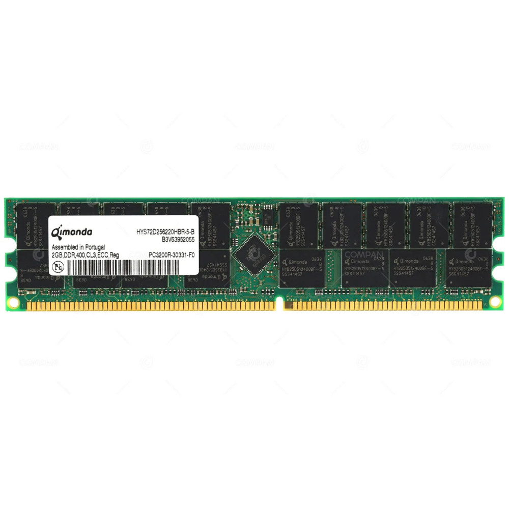 371-1459-01 SUN MEMORY 2GB 2RX4 PC3200R-30331-F0 DDR 400 CL3 ECC REG HYS72D256220HBR-5-B