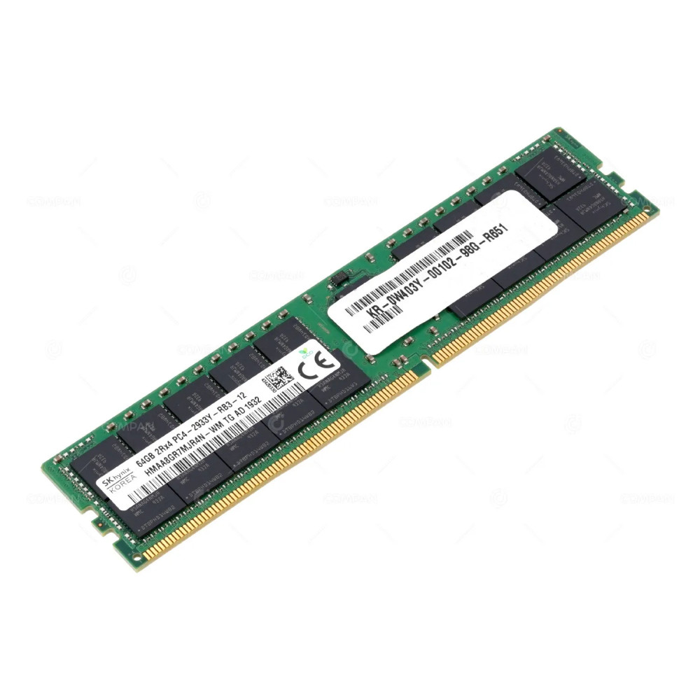403YC DELL MEMORY 64GB 2RX4 PC4 2933Y DDR4 25600Y 0403YC, HMAA8GR7MJR4N-WM