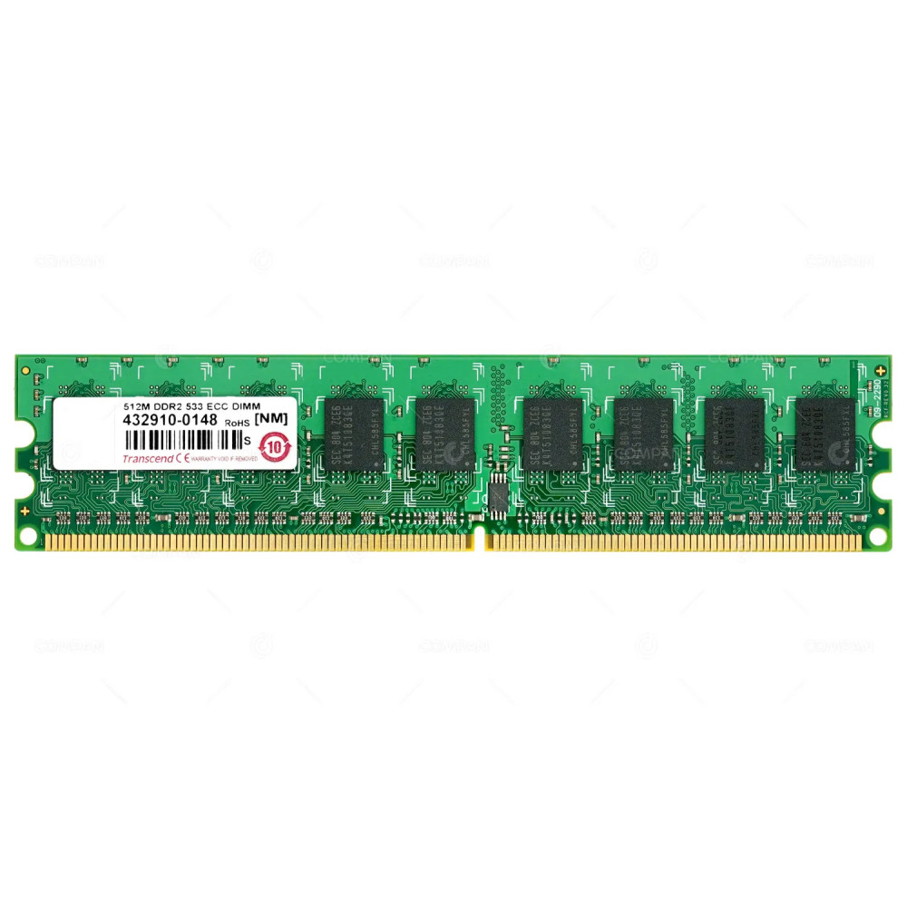 432910 TRANSCEND MEMORY 512MB PC2 4200 DDR2 ECC -