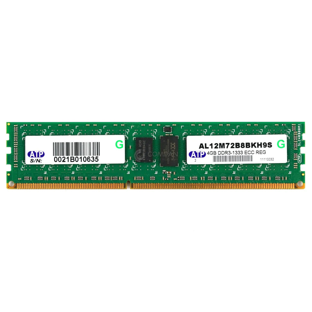 AL12M72B8BKH9S ATP MEMORY 4GB PC3 10600 DDR3 AL12M72B8BKH9S - -