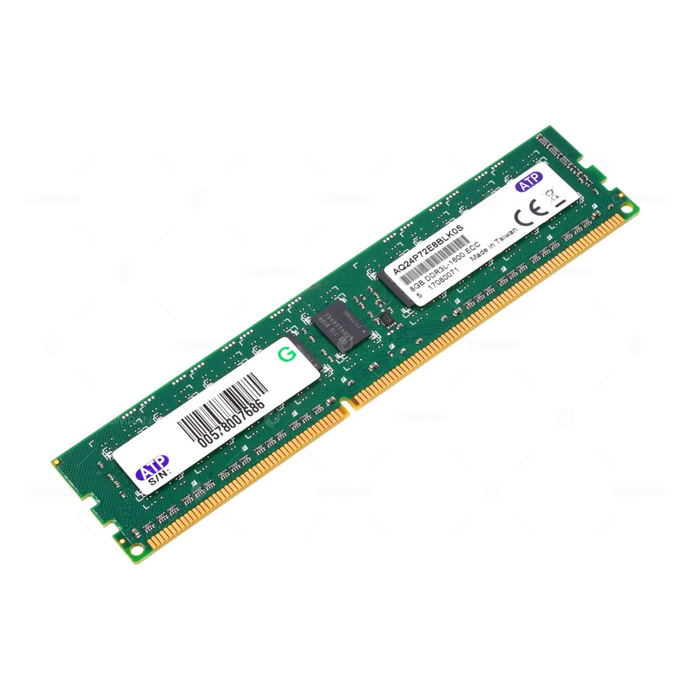 AQ24P72E8BLK0S ATP MEMORY 8GB PC3 12800 DDR3L ECC -