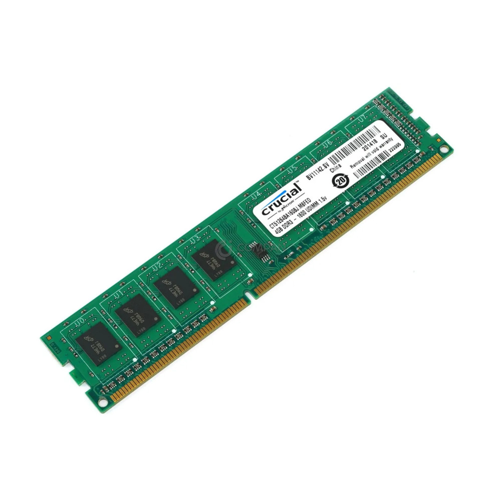 CT51264BA160BJ CRUCIAL MEMORY 4GB PC3 12800U DDR3 CT51264BA160BJ CT51264BA160BJ.M8FED CT51264BA160BJ.M8FED