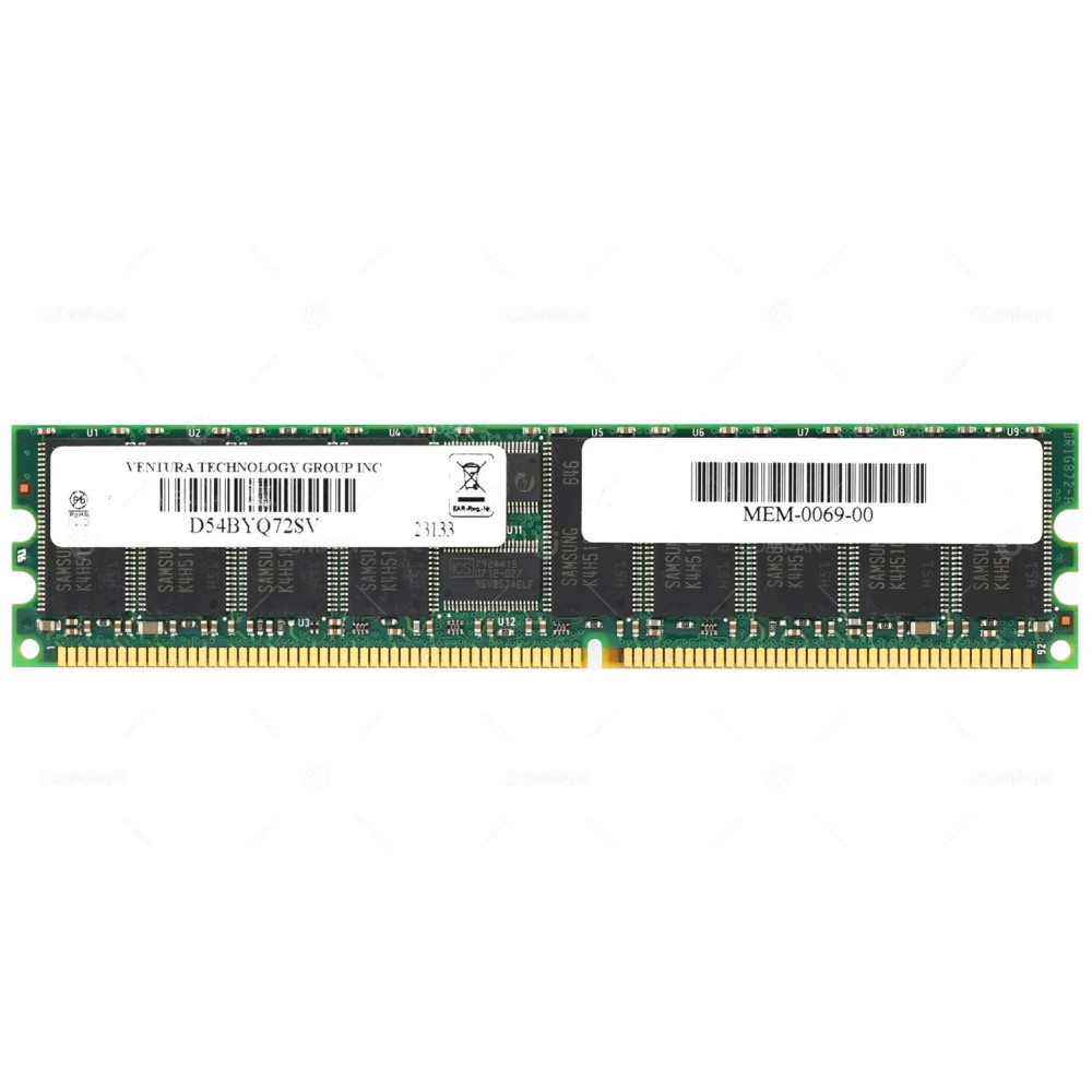 D54BYQ72SV VENTURA MEMORY 1GB PC-3200 DDR 400MHZ ECC MEM-0069-00