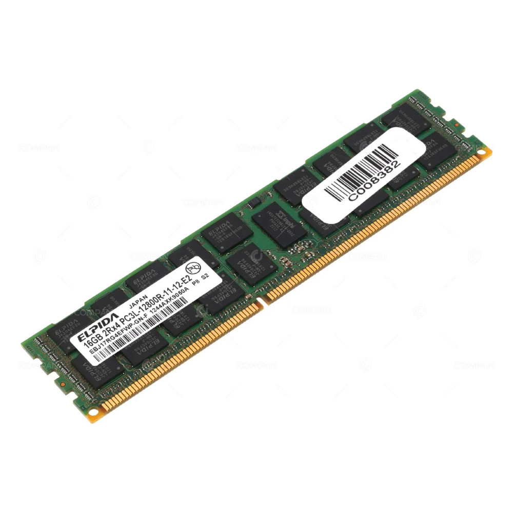 EBJ17RG4EFWP-GN-F ELPIDA 16GB 2RX4 PC3L-12800R DDR3 1600MHZ ECC REGISTERED MEMORY -