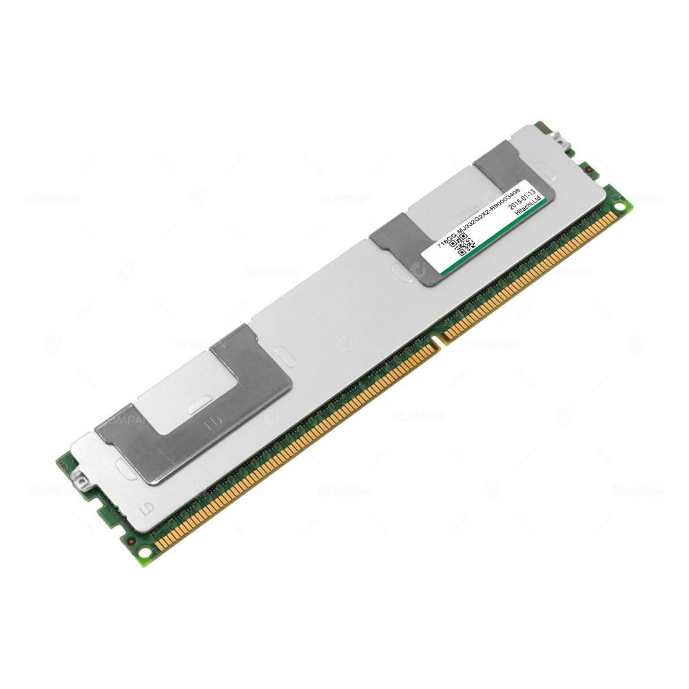GG-MJ332G2X2-R HITACHI 32GB 4RX4 PC3L-12800L DDR3 1600MHZ ECC REGISTERED LOAD REDUCED MEMORY M386B4G70DM0-YK03