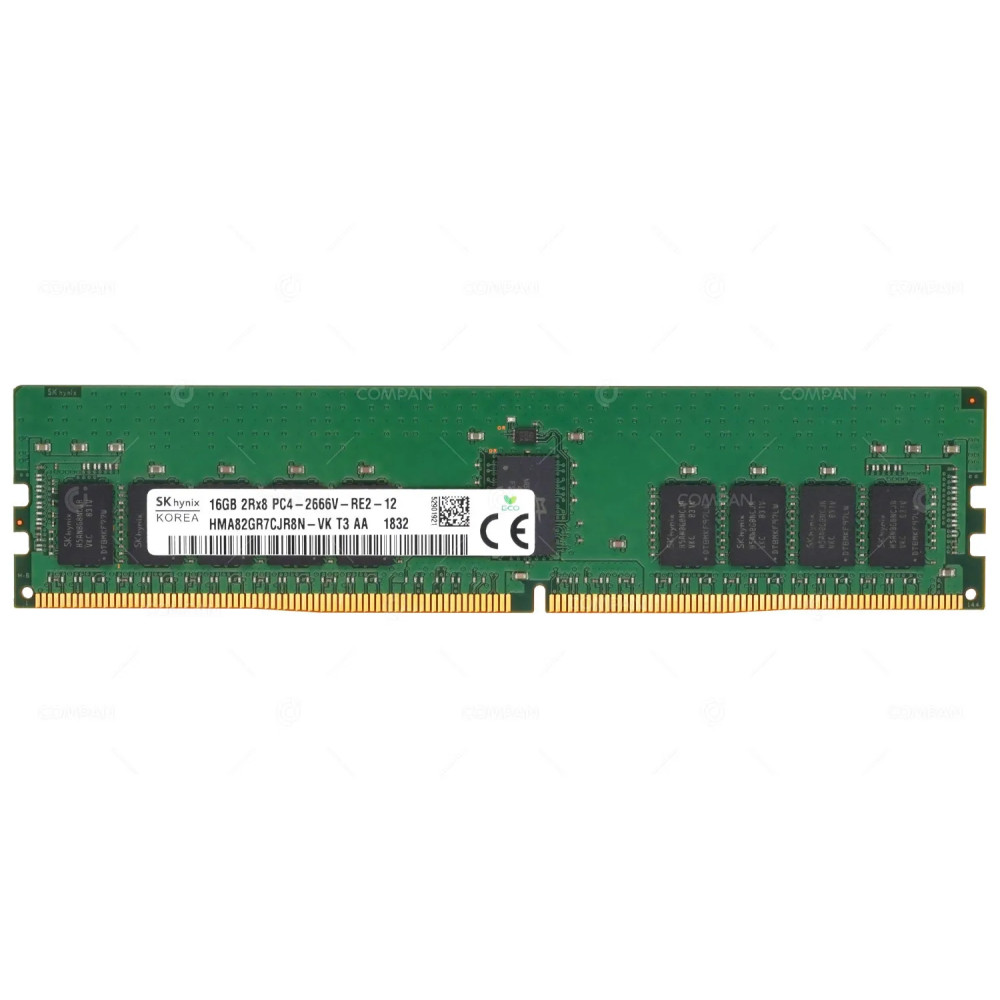 HMA82GR7CJR8N-VK HYNIX MEMORY 16GB 2RX8 PC4 2666V DDR4 21300V -