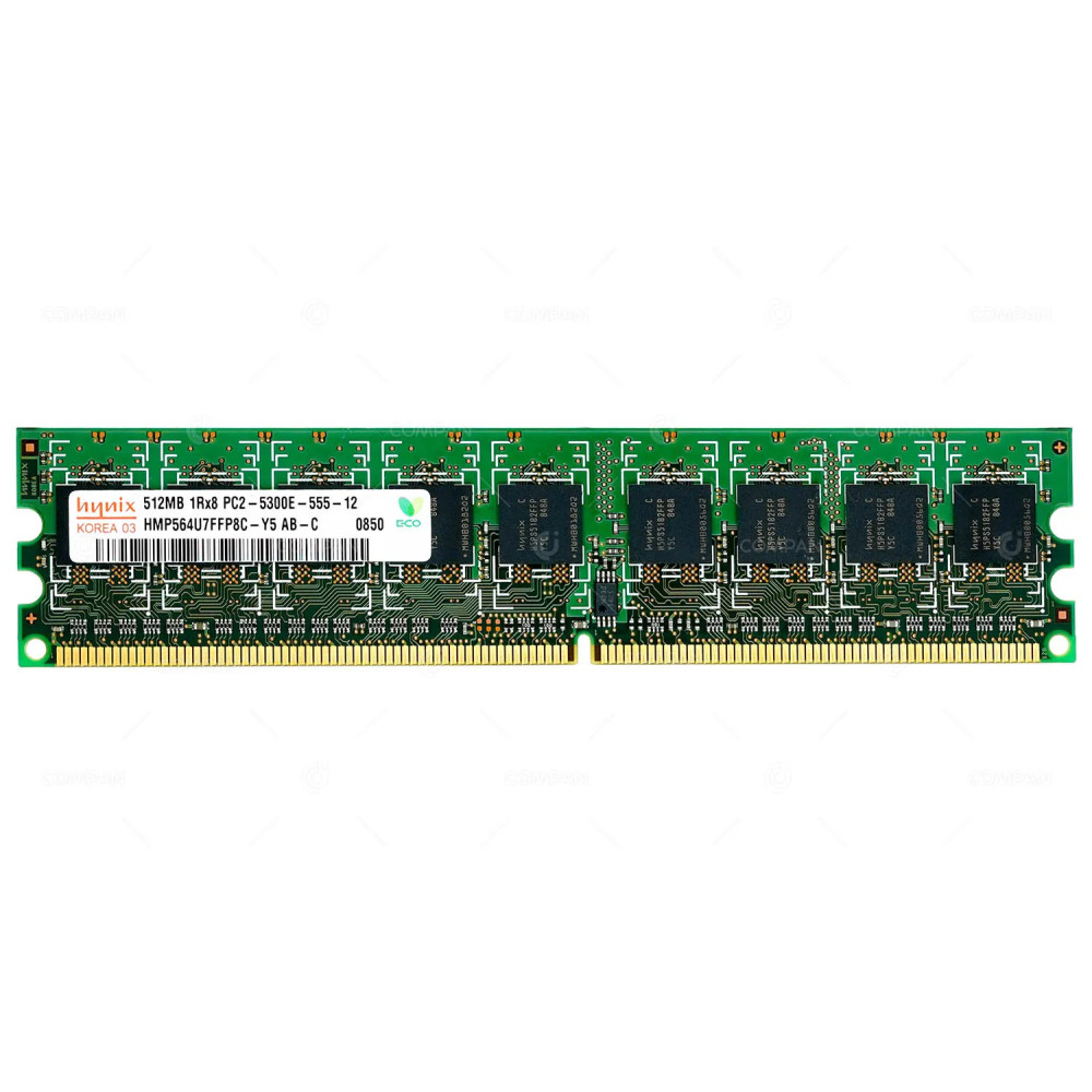 HMP564U7FFP8C-Y5 HYNIX MEMORY 512MB 1RX8 PC2 5300E DDR2 -