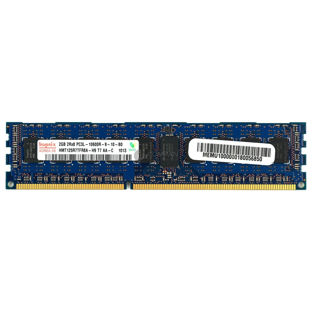 HMT125R7TFR8A-H9 HYNIX MEMORY 2GB 2RX8 PC3L 10600R DDR3 HMT125R7TFR8A-H9 - -