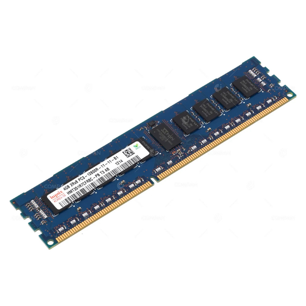 HMT351R7CFR8C-PB HYNIX MEMORY 4GB 2RX8 PC3 12800R DDR3 -