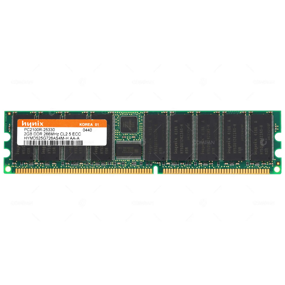 HYMD525G726AS4M-H HYNIX MEMORY 2GB PC 2100R DDR -