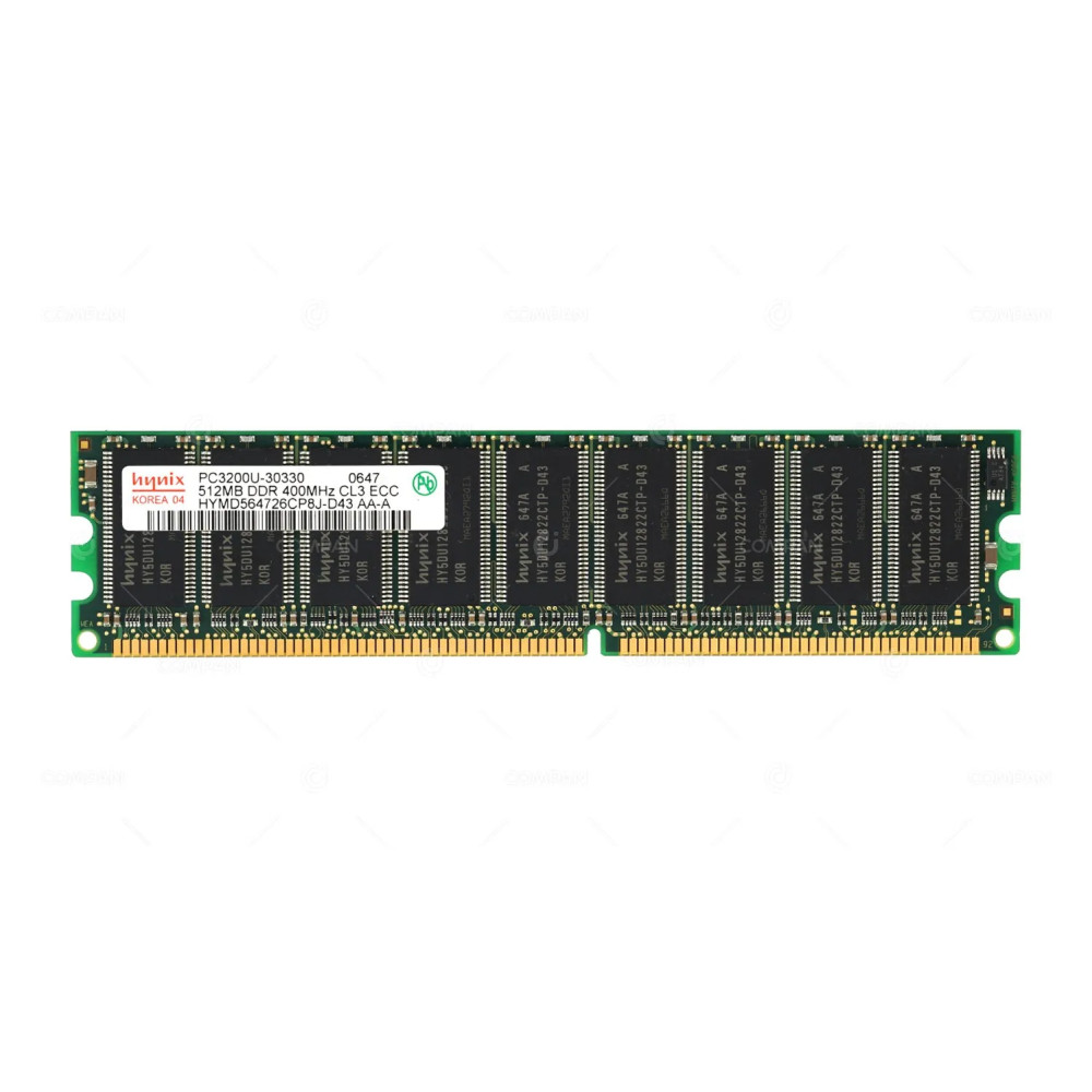HYMD564726CP8J-D43 HYNIX MEMORY 512MB DDR 400MHZ CL3 ECC -