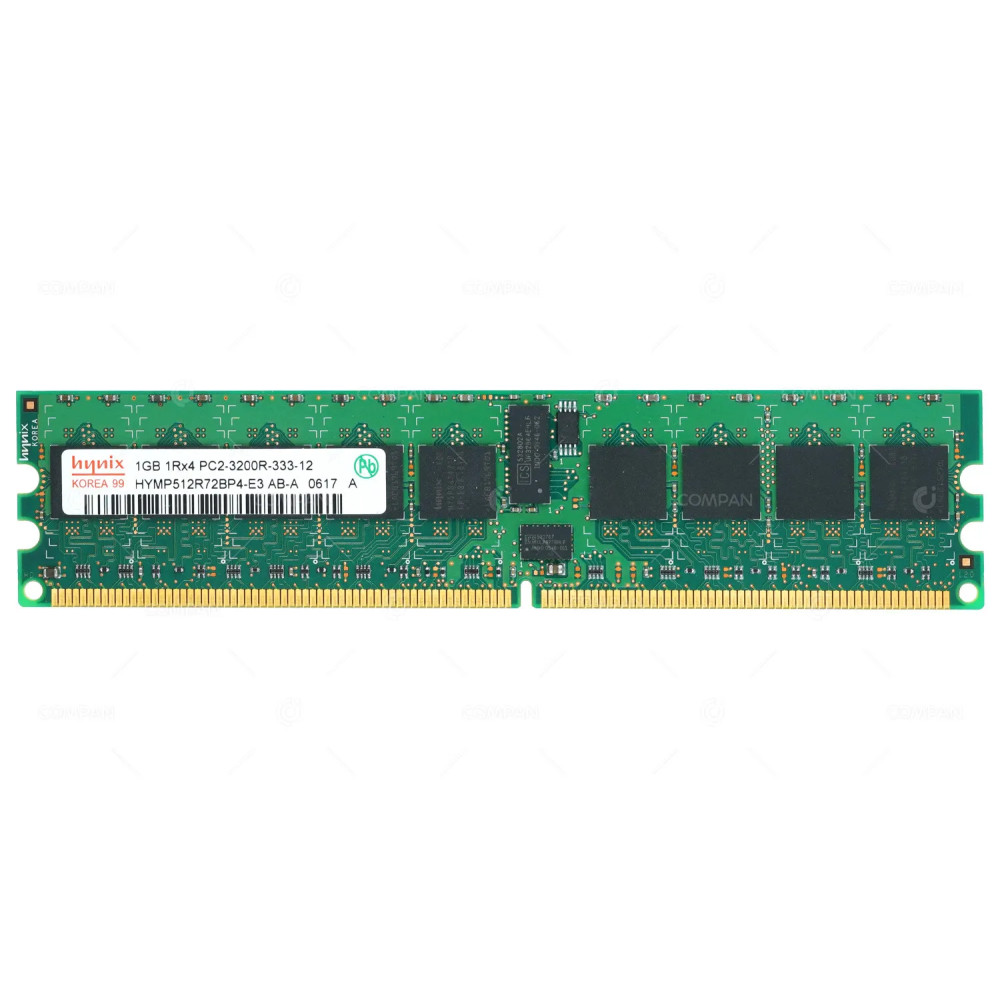HYMP512R72BP4-E3 HYNIX MEMORY 1GB 1RX4 PC2 3200R DDR2 -