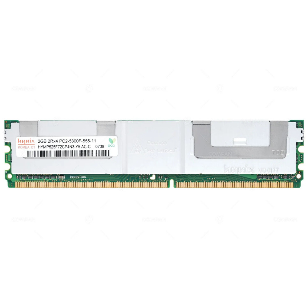 HYMP525F72CP4N3-Y5 HYNIX MEMORY 2GB 2RX4 PC2 5300F DDR2 -