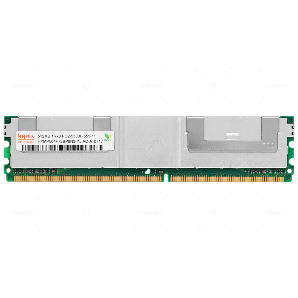 HYMP564F72BP8N3-Y5 HYNIX MEMORY 512MB 1RX8 PC2 5300F DDR2 -