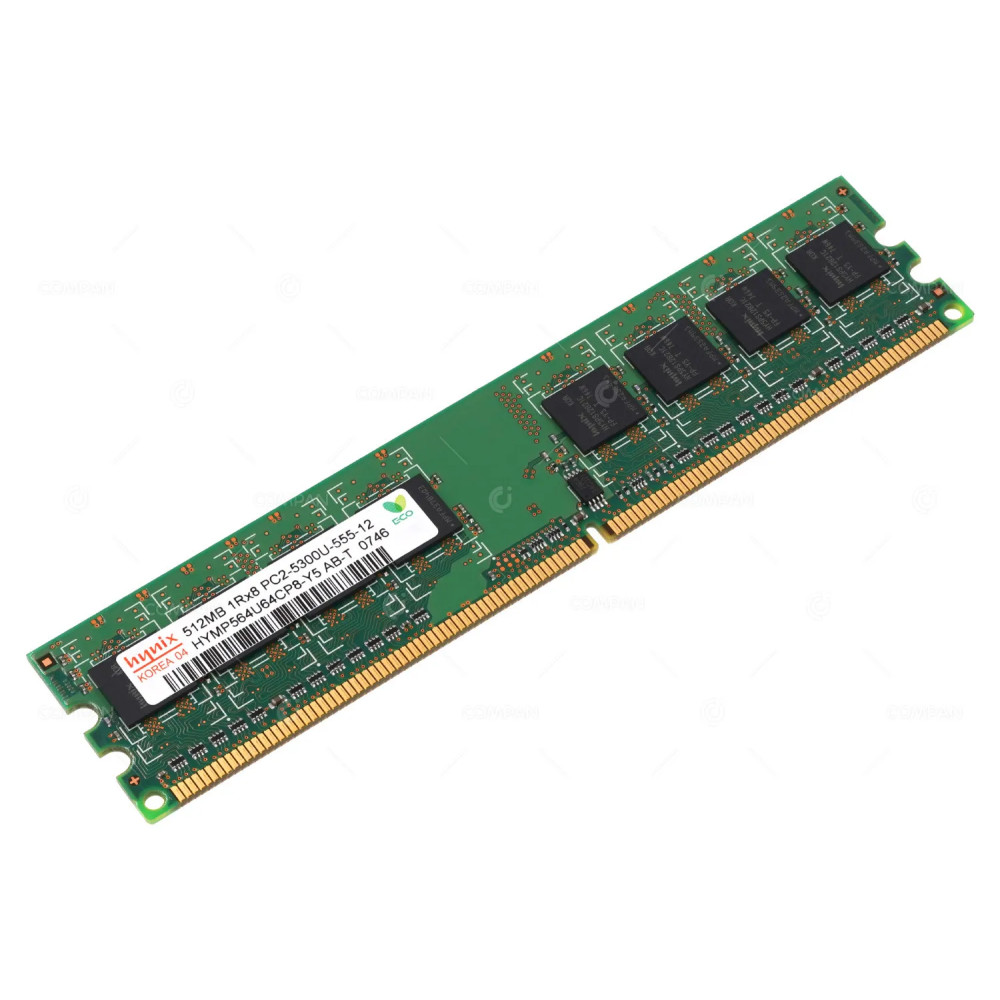 HYMP564U64CP8-Y5 HYNIX MEMORY 512MB 1RX8 PC2 5300U DDR2 -