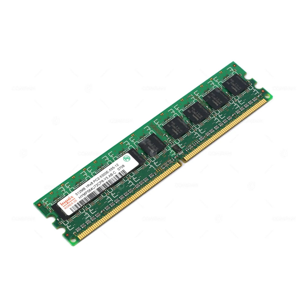 HYMP564U72CP8-Y5 HYNIX MEMORY 512MB 1RX8 PC2 5300E 667MHZ ECC 240 PIN 1.8V DDR2 -