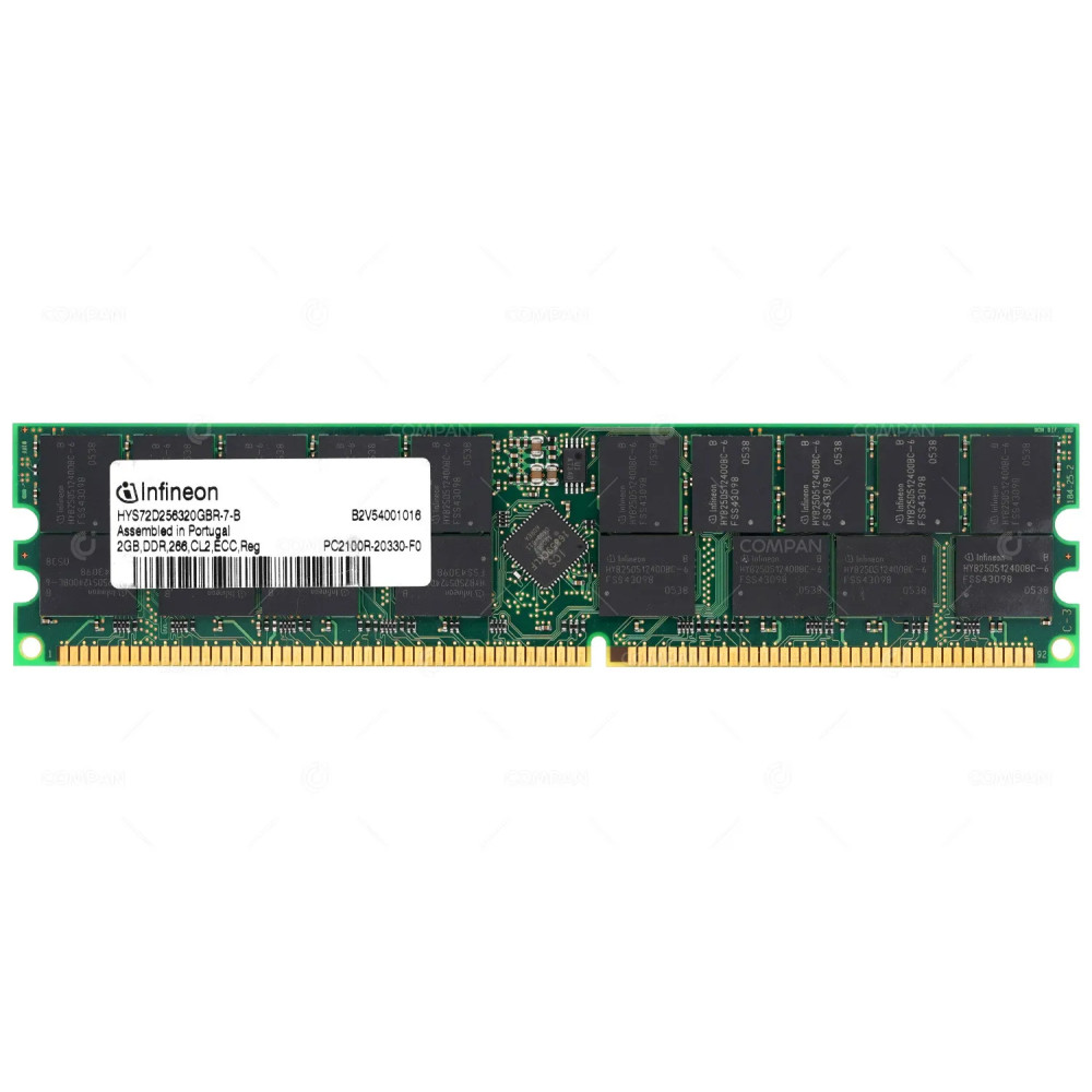 HYS72D256320GBR-7-B MEMORY 2GB PC 2100R DDR -