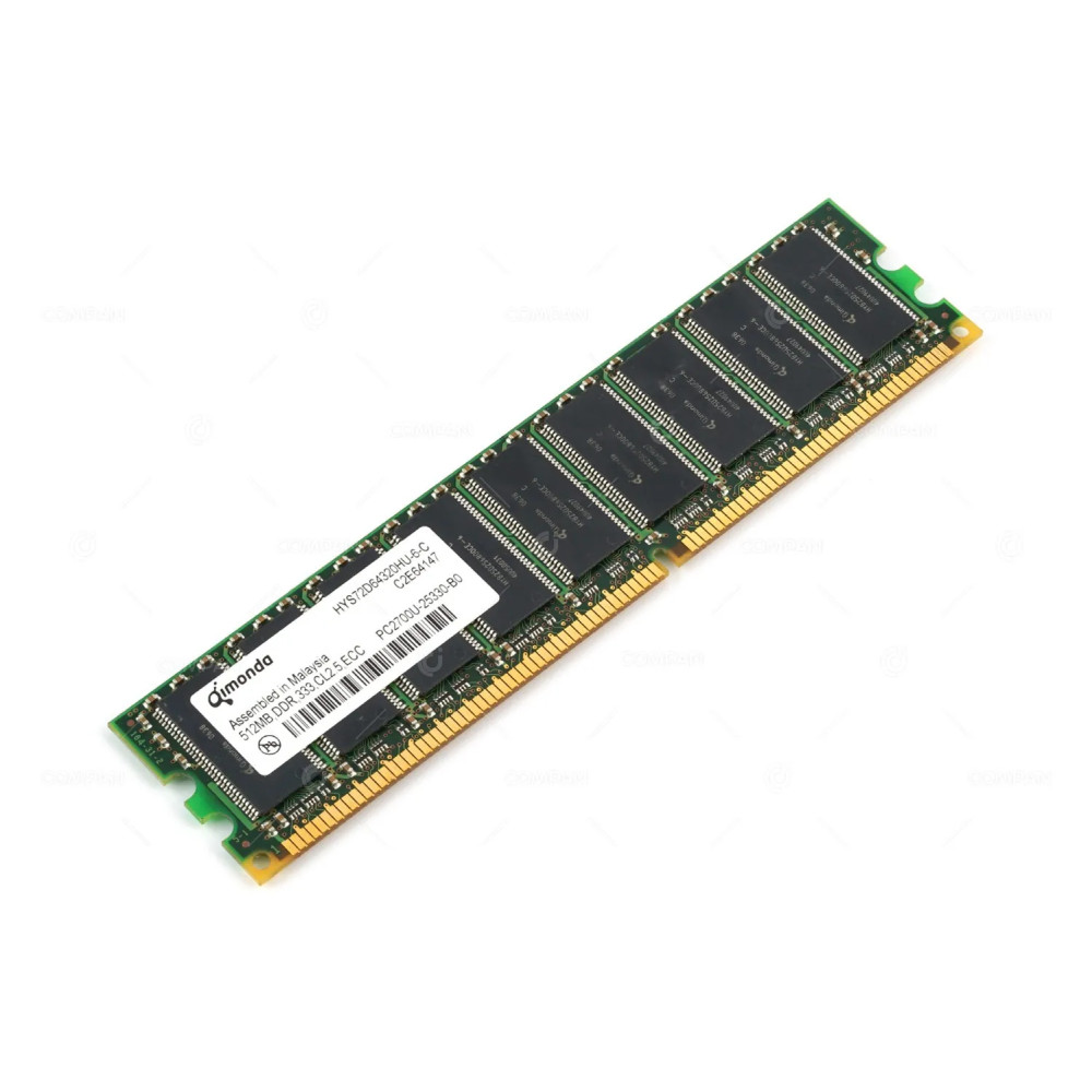 HYS72D64320HU-6-C QIMONDA MEMORY 512MB PC2700U DDR 333MHZ CL2.5 ECC -