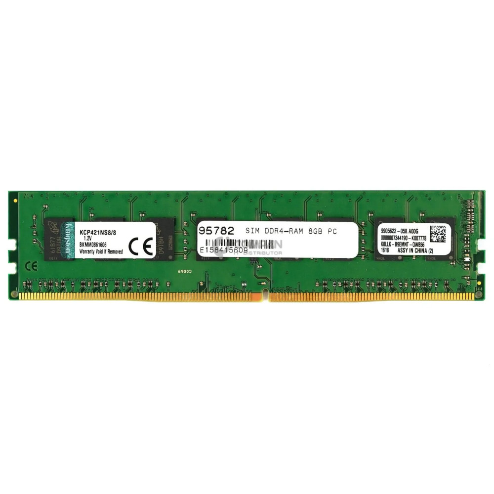 KCP421NS8-8 KINGSTON MEMORY 8GB PC4 2400T DDR4 KCP421NS8-8 KCP421NS8/8 KCP421NS8/8