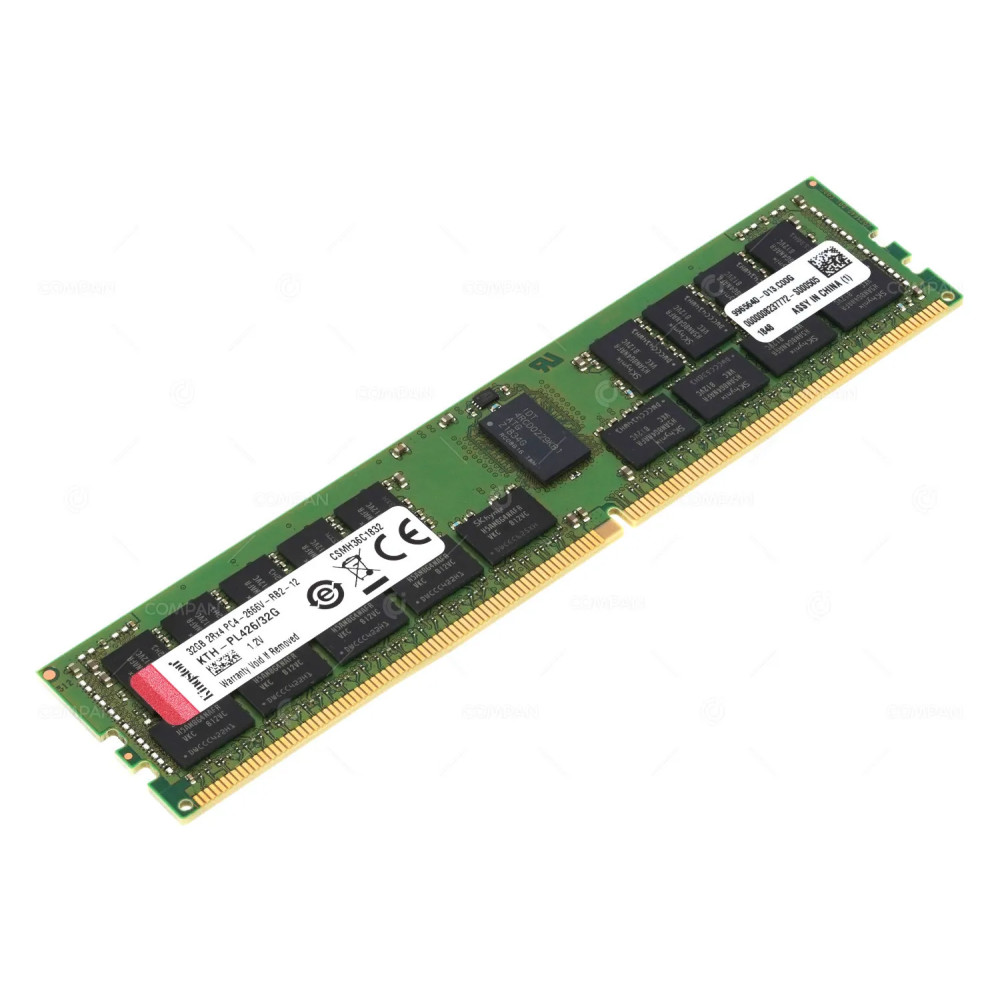 KTH-PL426-32G KINGSTON MEMORY 32GB 2RX4 PC4 2666V DDR4 21300V KTH-PL426/32G, 99655640-013
