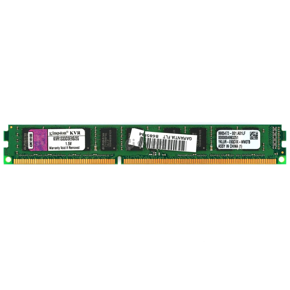 KVR1333D3E9S-2G KINGSTON MEMORY 2GB 2RX8 PC3 10600R DDR3 KVR1333D3E9S-2G KVR1333D3E9S/2G KVR1333D3E9S/2G