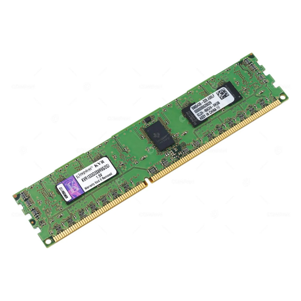 KVR1333D3S8R9S-2G KINGSTON MEMORY 2GB 1RX8 PC3 10600R DDR3 KVR1333D3S8R9S/2GI
