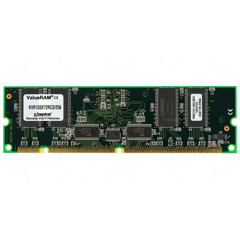 KVR133X72RC3-256 KINGSTONE 256MB  PC-133R SDRAM 133 MHZ MEMORY -