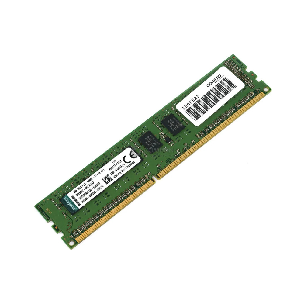 KVR16E11S8-4 KINGSTON MEMORY 4GB 1RX8 PC3 12800E DDR3 KVR16E11S8-4 KVR16E11S8/4 KVR16E11S8/4