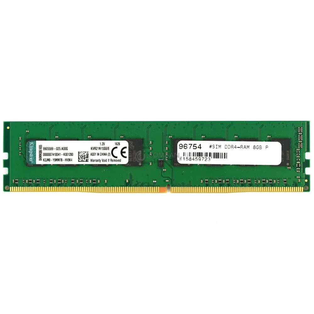 KVR21N15S8-8 KINGSTON MEMORY 8GB PC4 2133P DDR4 KVR21N15S8-8 KVR21N15S8/8 KVR21N15S8/8