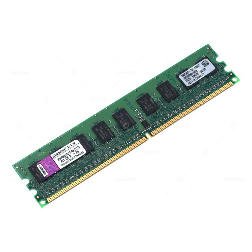 KVR533D2E4K2-2G KINGSTON MEMORY 1GB PC2 4200E DDR2 533MHZ KVR533D2E4K2/2G