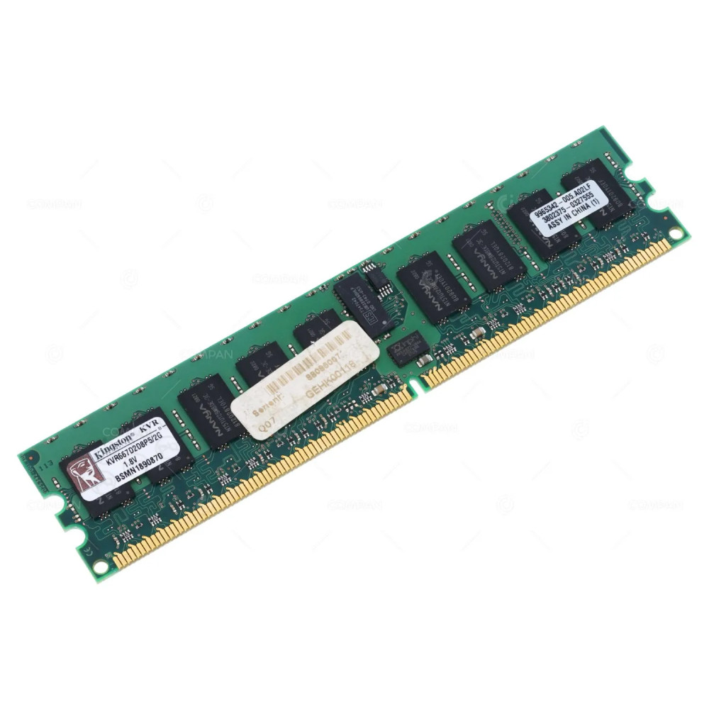 KVR667D2D8P5-2G KINGSTON MEMORY 2GB PC2 5300 DDR2 667MH KVR667D2D8P5/2G