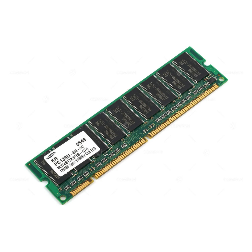 M374S1723FTS-C7A SAMSUNG MEMORY 128MB PC133U 133MHZ CL3 ECC -