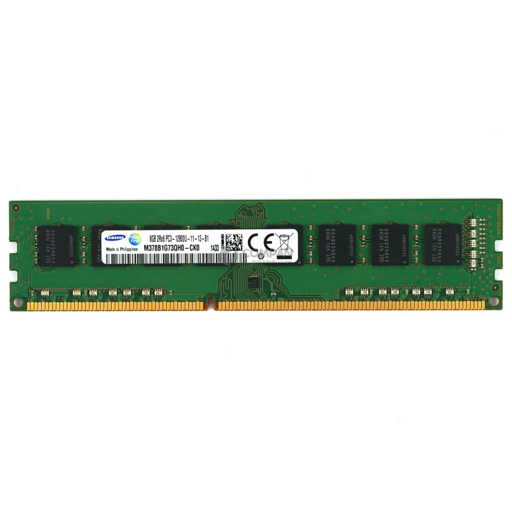 M378B1G73QH0-CK0 SAMSUNG MEMORY 8GB 2RX8 PC3 12800U DDR3 M378B1G73QH0-CK0 - -