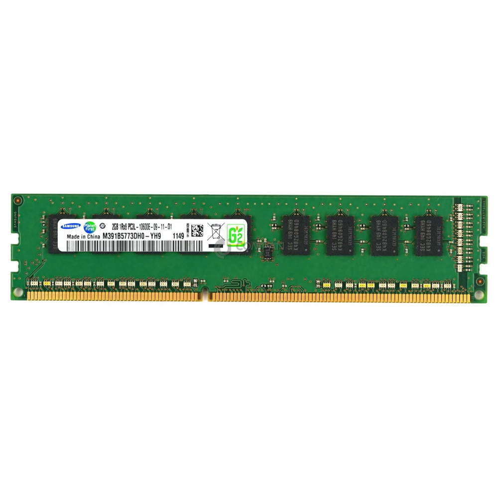 M391B5773DH0-YH9 SAMSUNG MEMORY 2GB 1RX8 PC3L 10600E DDR3 M391B5773DH0-YH9 - -