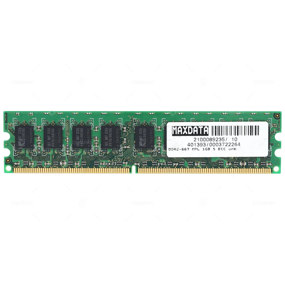 M391T2953EZ3-CE6 SAMSUNG MEMORY 1GB 2RX8 PC2 5300E DDR2 -