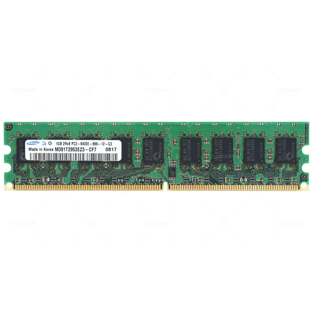 M391T2953EZ3-CF7 SAMSUNG MEMORY 1GB 2RX8 PC2 6400E DDR2 -