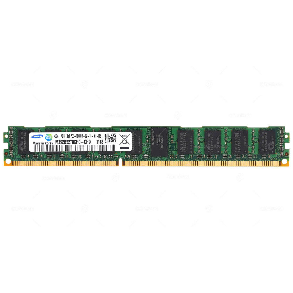 M392B5270CH0-CH9 SAMSUNG MEMORY 4GB 1RX4 PC3 10600R DDR3 LOW PROFILE -