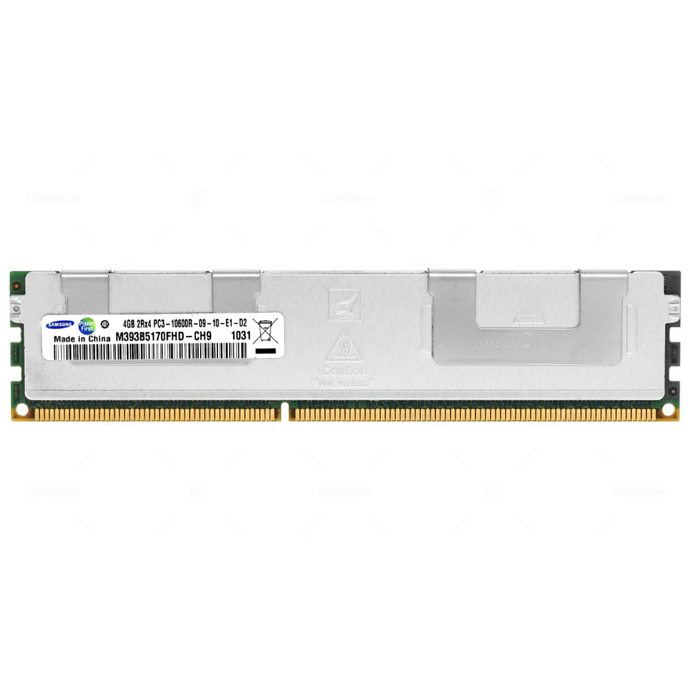 M393B5170FHD-CH9 SAMSUNG MEMORY 4GB 2RX4 PC3 10600R DDR3 -