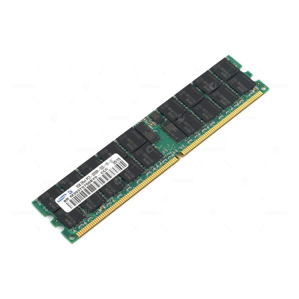 M393T5750BY0-CCC SAMSUNG MEMORY 2GB 2RX4 PC2 3200R DDR2 -