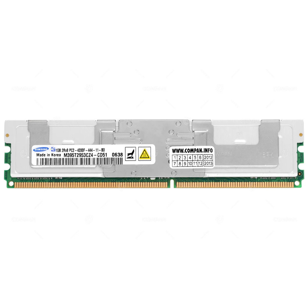 M395T2953CZ4-CD5 SAMSUNG MEMORY 1GB 2RX8 PC2 4200F DDR2 -