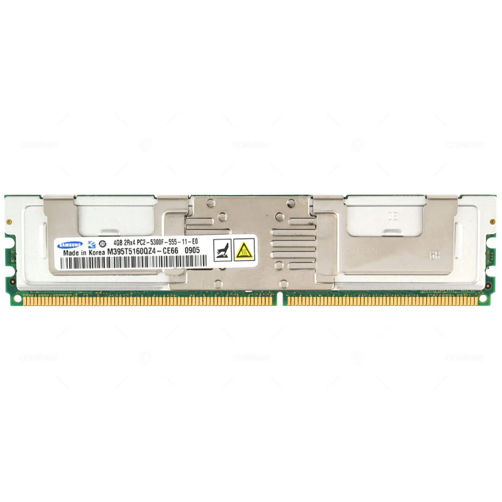 M395T5160QZ4-CE66 SAMSUNG MEMORY 4GB 2RX4 PC2 5300F DDR2 -