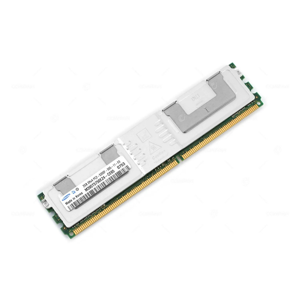 M395T5750EZ4-CE65 SAMSUNG MEMORY 2GB 2RX4 PC2 5300F DDR2 -