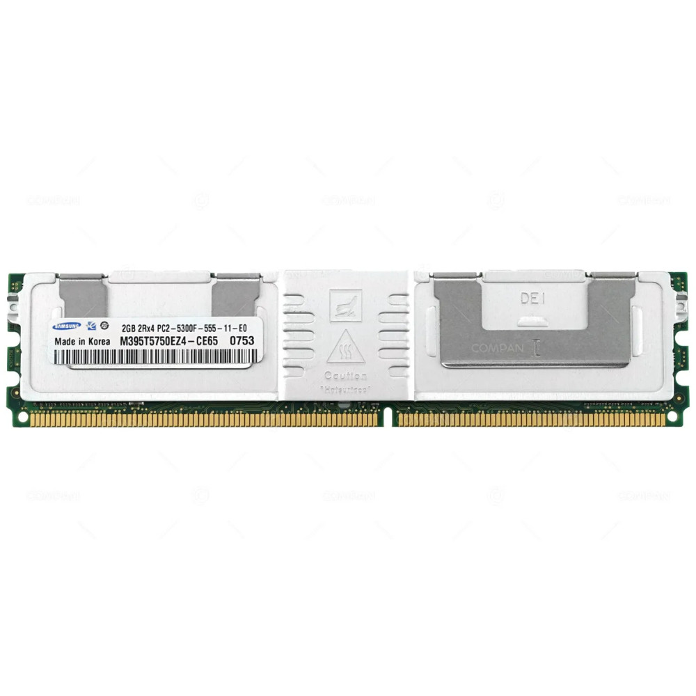 M395T5750EZ4-CE65 SAMSUNG MEMORY 2GB 2RX4 PC2 5300F DDR2 -