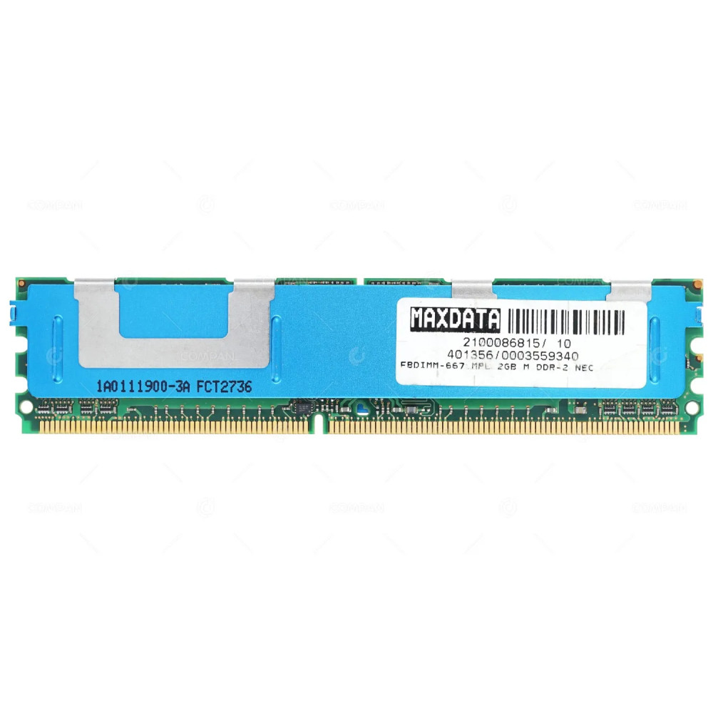 MT18HTF25672FDY-667E1N6 MICRON MEMORY 2GB 2RX8 PC2 5300F DDR2 -