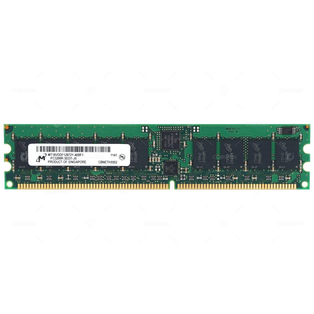 MT18VDDF12872Y-40BF1 MICRON MEMORY 1GB PC1 3200R DDR1 -